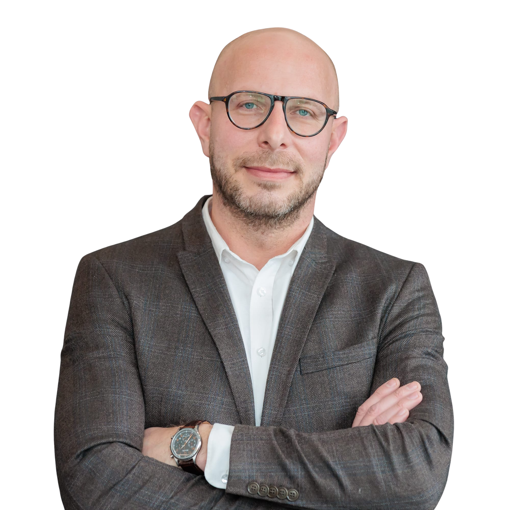 Karol Nieciecki podczas pracy z klientami